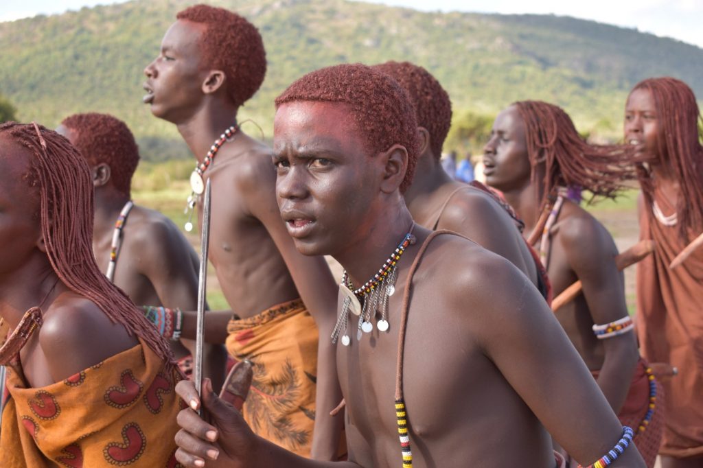 The Maasai tribe